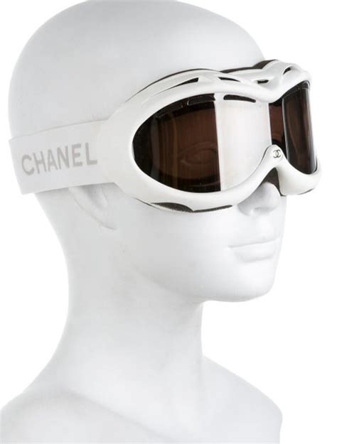 chanel ski goggles replica|chanel white ski goggles.